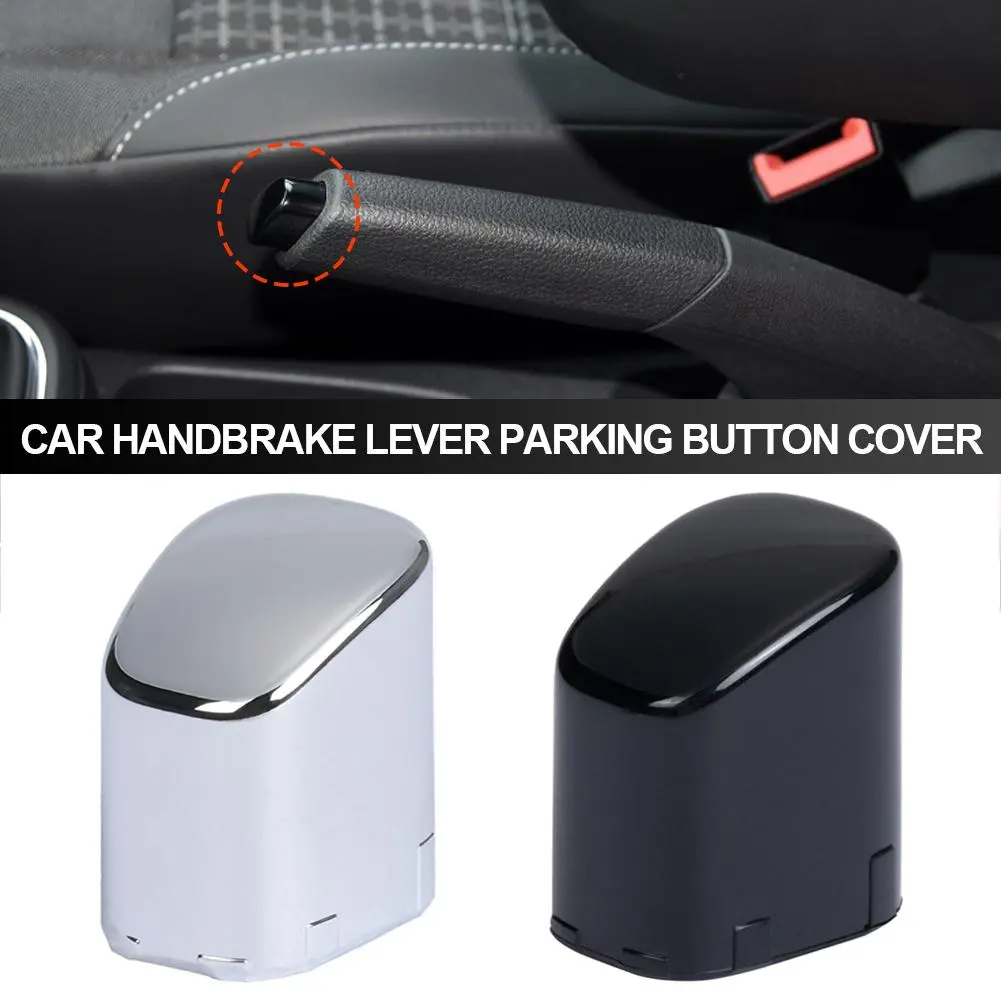 Car Handbrake Lever Parking Button Cover Chrome Decoration Shell Car Styling Accessorie 6RD711333A #446557