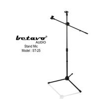 Gambar Professional Stand Mic Betavo Audio ST-25 | Kaki Tiga | Mic Holder & Holder Jepit Mic | Besi dari Betavo Audio Kota Tangerang 3 Tokopedia