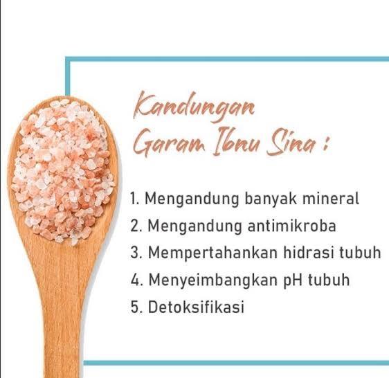 Product Introduction of (Asli)Garam Himalaya Ibnu Sina 1 kg Original Himalayan Pink Salt Pure Super Fine Natural Organic Premium Himalayan Salt 1kg 7