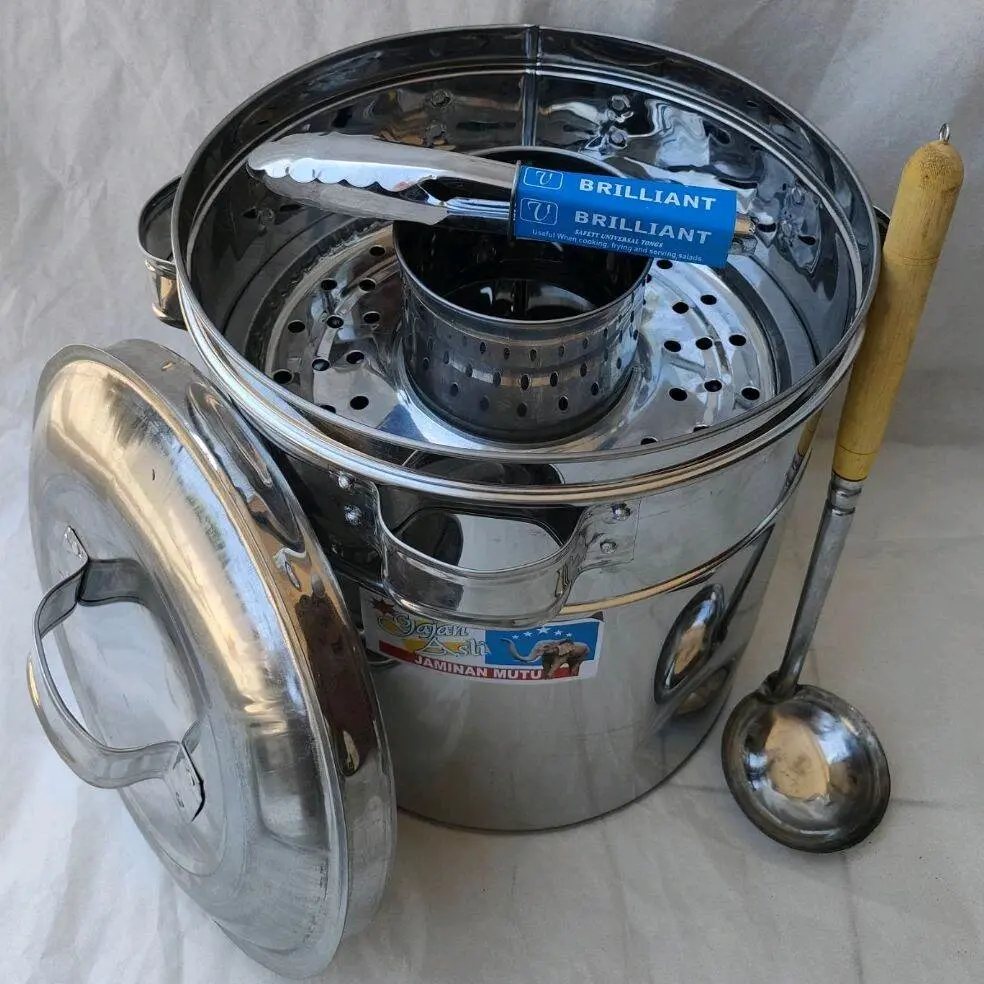 Dandang bakso besar Stainless ukuran 28 30