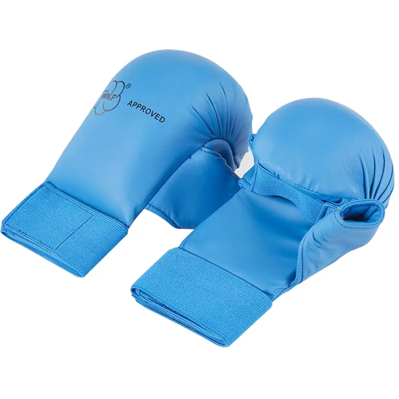 Karate Gloves Thumb Protection PU Leather Thickened Model Professional Karate Hand Guard Mma Adult Children Hand Guard Boxing Gloves