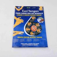 Gambar Poster Kesehatan Ukuran 51.5 cm x 35 cm : Poster Cara Cuci Tangan 6 Langkah versi Kemenkes. dari Sahabat Sejasa Kab. Sleman 3 Tokopedia