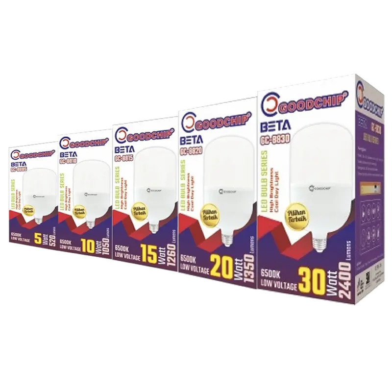 Bohlam Jumbo LED Goodchip Series Beta Lampu Bulb Kapsul Tabung 1