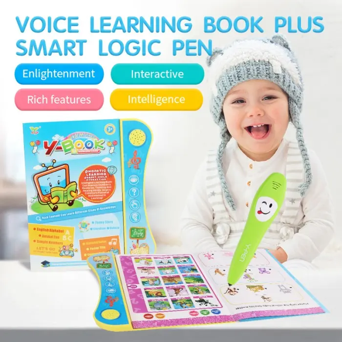 Y-book Plus Smart Logic Pen Set - Learning Book with Smart Voice
