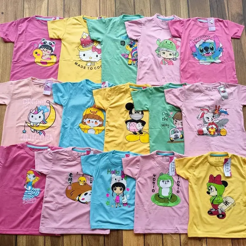 KAOS IMPORT ANAK 1 - 7 TAHUN ( 3 PCS ) 5