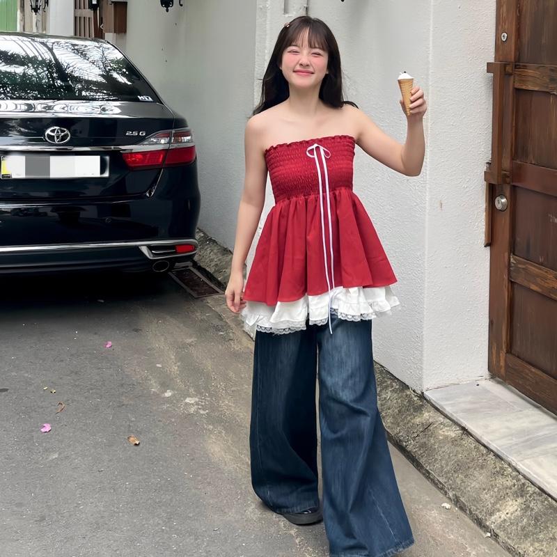 Quần jeans ống rộng Yipha - Eighteen Again