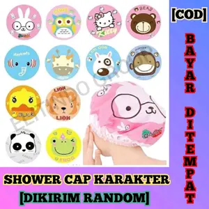 [COD] SHOWER CAP/TOPI MANDI/PENUTUP RAMBUT