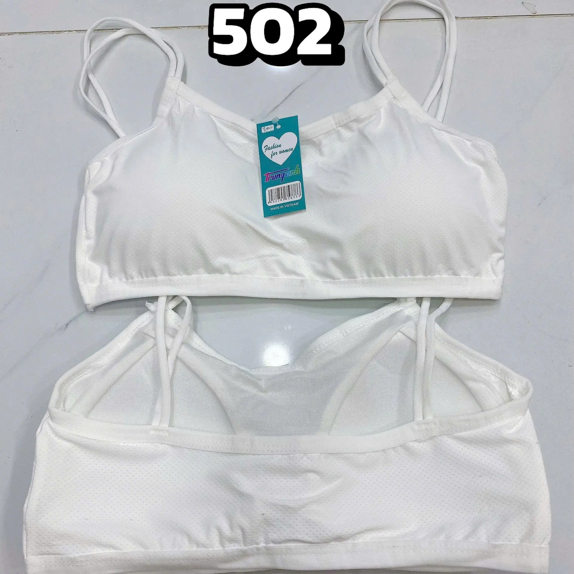 502: Combo 3 áo Bra Học Sinh mút dính liền, hai dây, chất vải thông hơi, thoáng mát, hàng đẹp.. Nữ Tua Rua Women Voi Nhung áo ᵰgực áo lót áo ᵰgực nữ áo lá bra học sinh áo 2 dây Nho