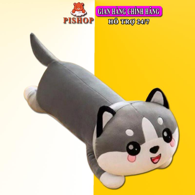  Gấu Bông Mèo Bông Alaska Thú Bông Mèo Bi Husky Chất Liệu Vải Nhung Hàn Quốc Đồ Chơi Cho Bé Siêu Mềm Mịn Thú Nhồi Bông Không Phát Nhạc Toy 