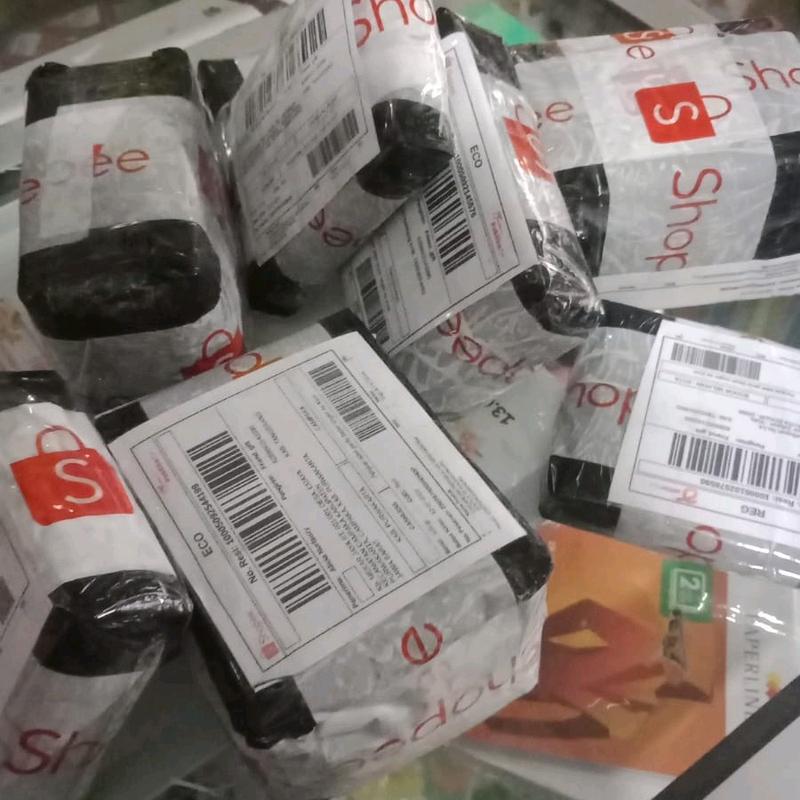 100 pcs undangan mini pernikahan masako/kopi 3