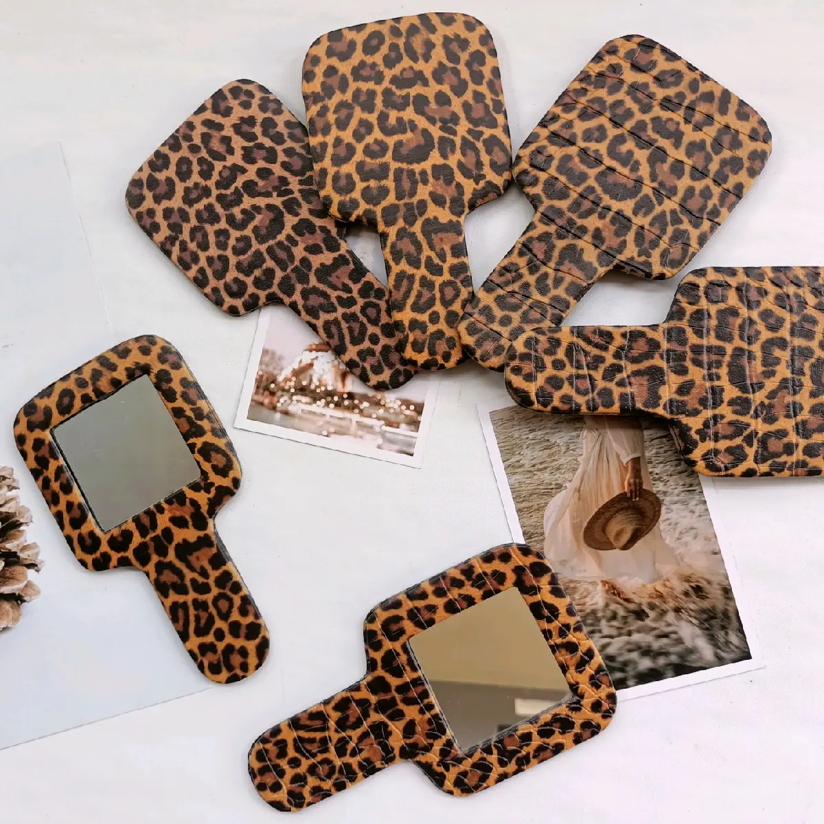 serba.leopard cermin kaca leopard macan tutul cheetah animal print Muka