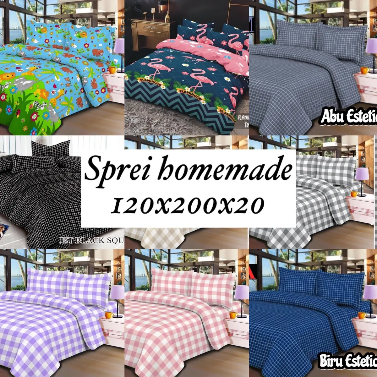 Seprei homemade motif uk no 3 120x200