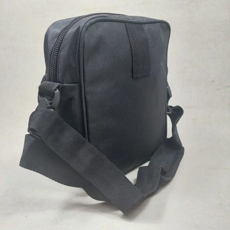 TAS SELEMPANG TAS SLEMPANG PRIA SERBA GUNA TAS SLINGBAG MURAH BISA COD hitam 1