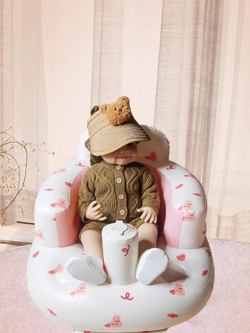 Product Introduction of Cute bear baby training chair with pump in mother and child 17