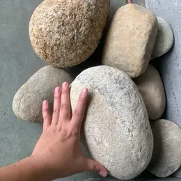 5Kg Đá Cuội (2-3 Viên) Size Khủng, Quán Cafe Sân Vườn Decor