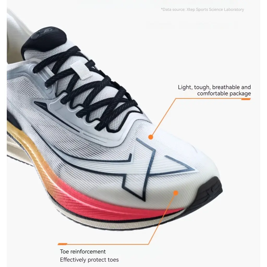 XTEP 2000KM2.0 Men Marathon Running Shoes Rebound Support