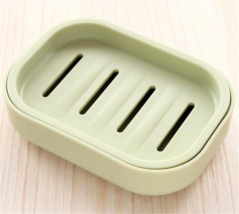 Product Introduction of New Bathroom Dish Plate Case Home Shower Travel Hiking Holder Container Soap Box Plastic Soap Box Dispenser Soap Rack Light 16