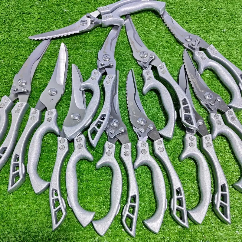 Kéo Cắt Xương Gà,Vịt Thép SK5 Không Gỉ Lực Cắt Mạnh,Rất Bén Loại Tốt keo cat gavit 0