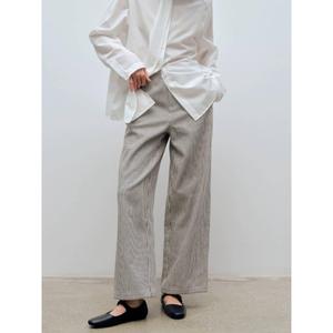 Your New Go-To: Pinstripe Loose Fit Straight Leg Pants