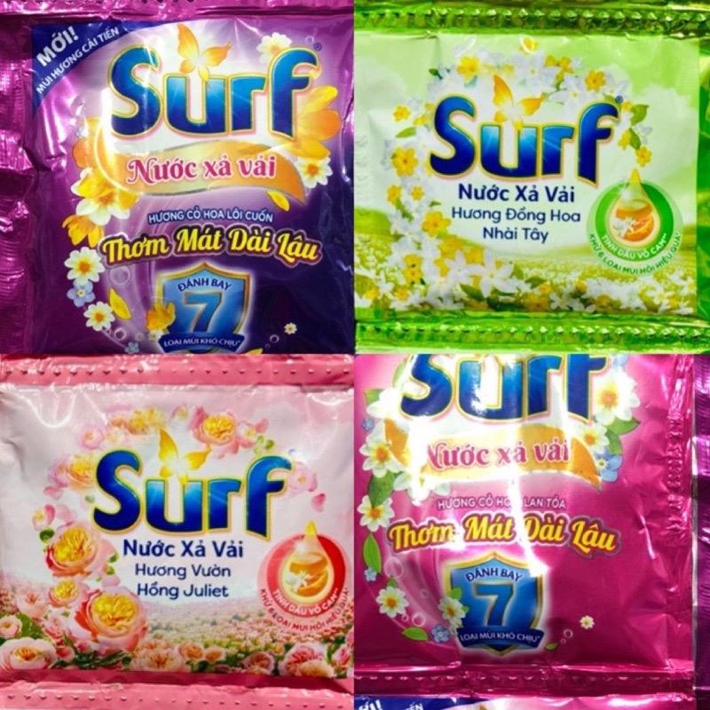 ￼Dây 10 Gói Nước Xả Vải Surf Hương Hoa