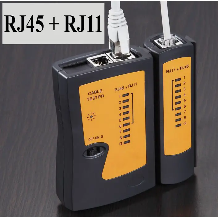 Hộp TEST Cáp Mạng RJ45, RJ11 Loại tốt 0