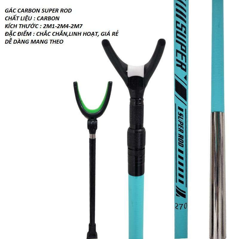 Gác Cần, Cán Vợt Câu Đài Super - Bộ Phụ Kiện Câu Đài Chắc Chắn, Tiện Lợi, Bền Bỉ-Tách lẻ từng món