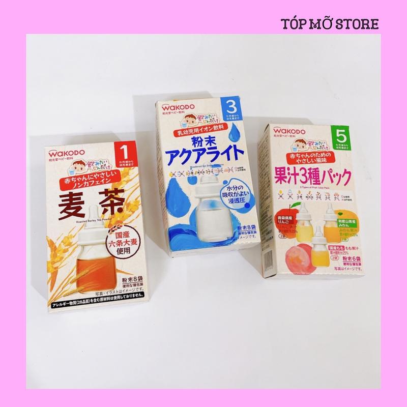 Các Loại Trà Cho Bé Ăn Dặm Wakodo