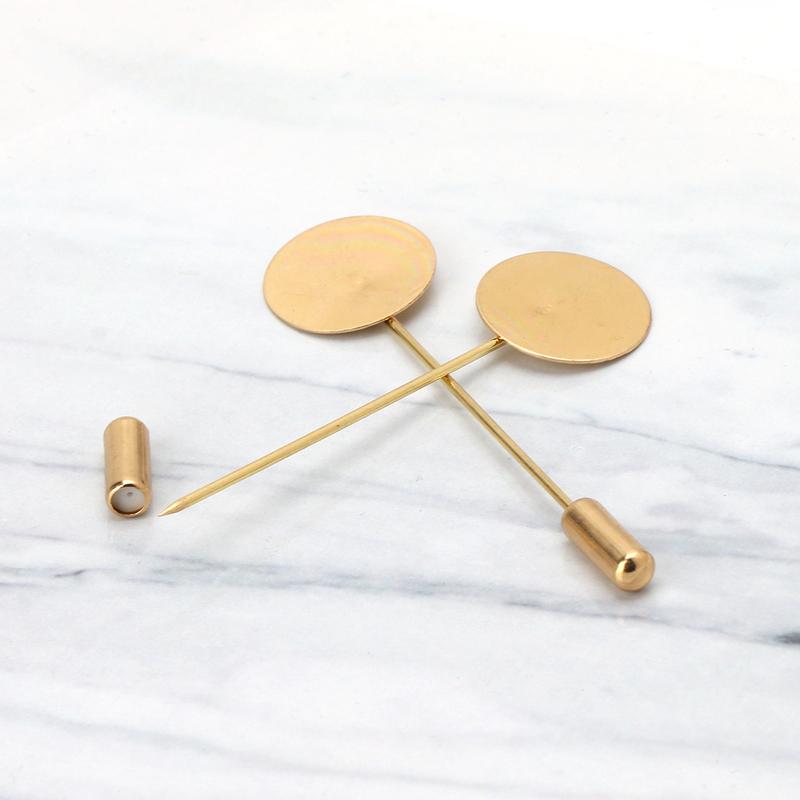 10pcs/lot Alloy Safety Brooch Pins for Women Muslim Hijab Pin Buckle Supplies 3