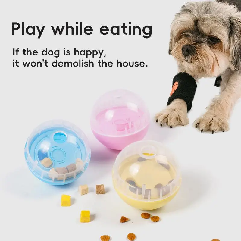Pet Food Leakage Ball Toy, 1 Piece Pet Food Dispenser Ball, Pet Interactive Toy, Dog & Cat Accessories, Dog & Cat Toys 8