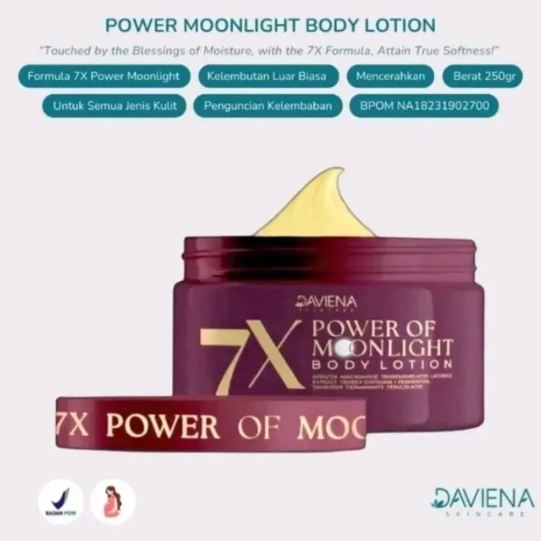 Power of Monlight Body Lotion daviena
