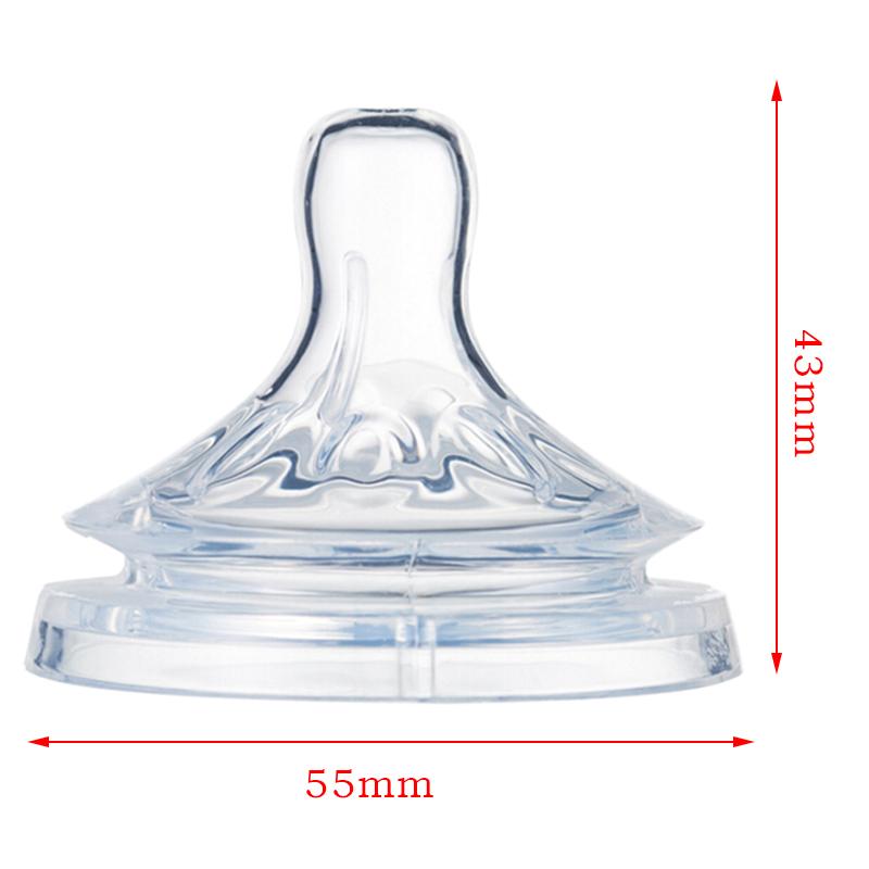 Product Introduction of Núm vú giả, mềm mại, cho bình cổ rộng tự nhiên, được làm bằng silicon, chống đầy hơi, thiết kế núm vú giả 17