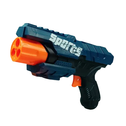 Soft Bullet Gun Mainan Tembak Anak Tembak Mainan Soft Bullets Toy Airsoft Kids Toy Hollow Hole Foam Head Soft Bullet 6