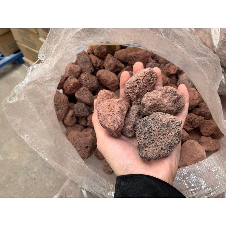 Đá nham thạch đỏ Trung Quốc dùng để lọc nước bể cá bể thuỷ sinh