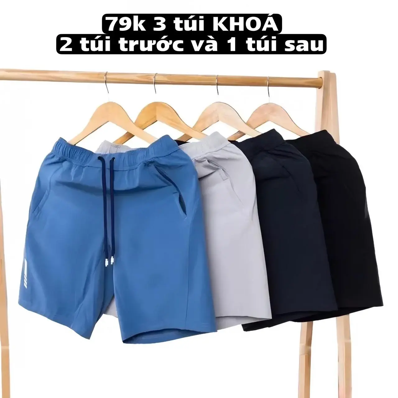 [Có sẵn] QUẦN SHORT THỂ THAO NAM chất umi mịn mát [Có sẵn] - QTT01 Sport Sport