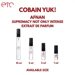 DECANT Parfum Afnan Supremacy Not Only Intense Extrait de Parfum for Men