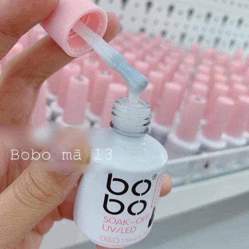 Sơn thạch bobo các mã lẻ hàng chính hãng công ty , dung tích 15ml , chất sơn đặc mượt