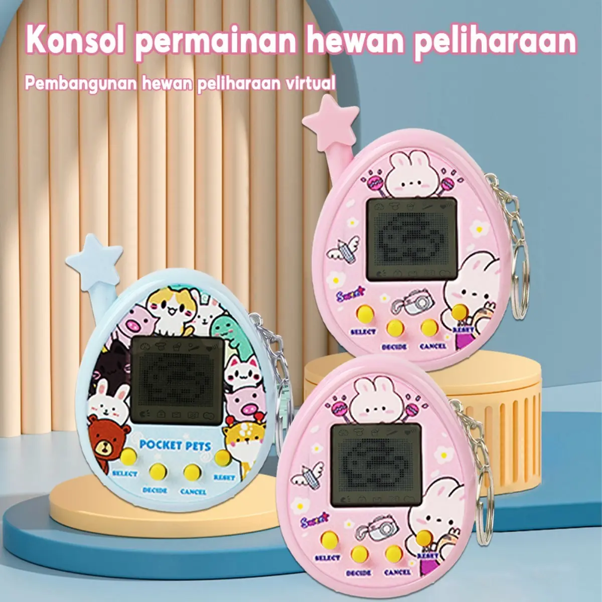 Children's Day Gift - Virtual Electronic Pet Tamagotchi Toy, 168 in 1 Games for Kids, Made of Durable Plastic, Fun and Educational Toy for Boys and Girls