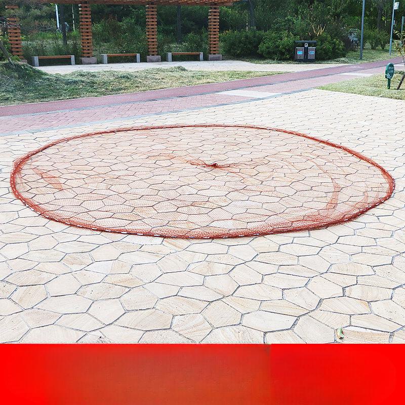 Jaringan Fishing Throwing Hand Throwing Traditional Old style Handmade Easy Throwing Net Throwing Hand Throwing Fishing Net Throwing Lead Pendant Spinning Net Throwing Fishing Net Lure Lure 3