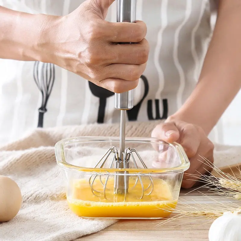 Cây Đánh Trứng Inox Có Trục Xoay Tự Động Nhỏ Gọn Tiện Dụng 88198 0