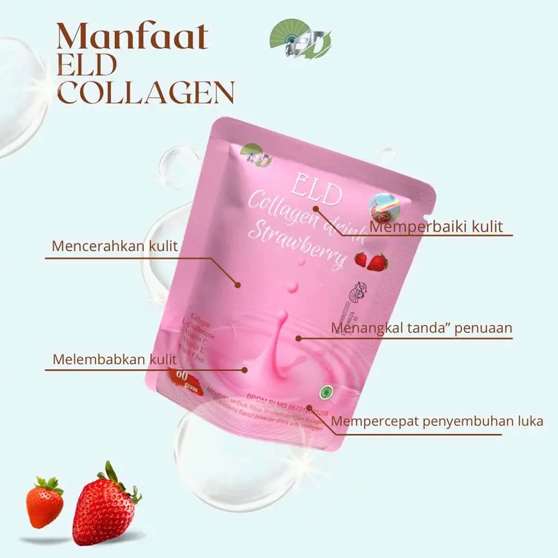 ELD Collagen Drink Dalam Satu Kemasan Rasa 3