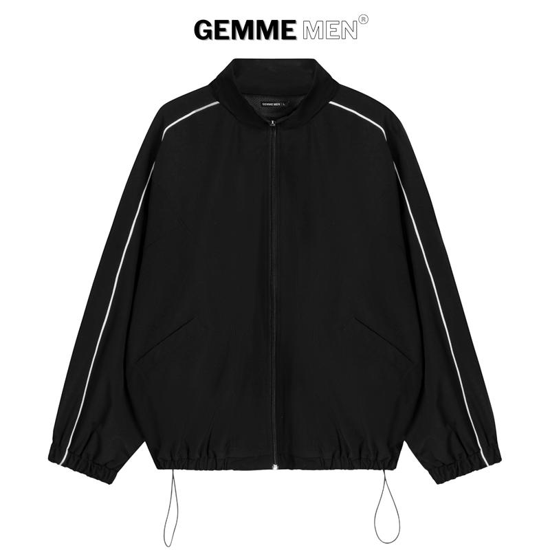 Áo khoác dù hai lớp big size GEMME MEN, chuẩn form, sang trọng, thanh lịch, Big Size 55 - 150kg