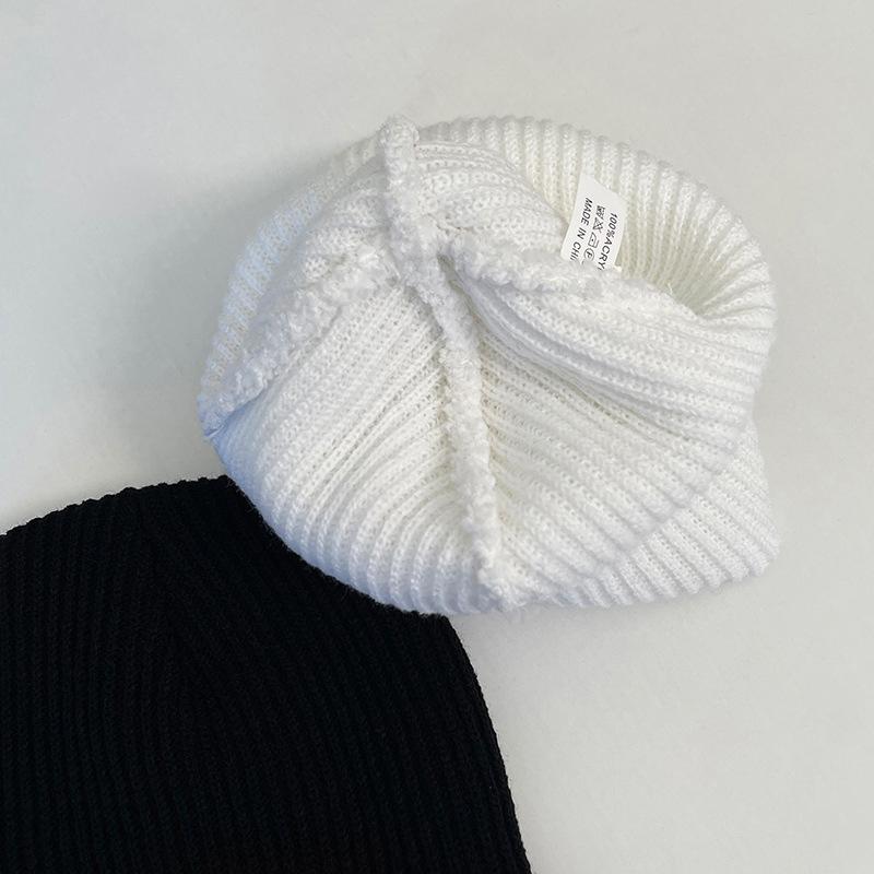 Product Introduction of Mũ Mùa Đông, Dành Cho Unisex, Mũ Len Dệt Kim, Màu Trơn Thiết Kế Dễ Thương, Thích Hợp Cho Mùa Thu Và Mùa Đông, Mũ Len Nữ, Mũ Trùm Đầu Ấm Hơn, Thích Hợp Cho Nam Giới, Mũ Thường Ngày 20