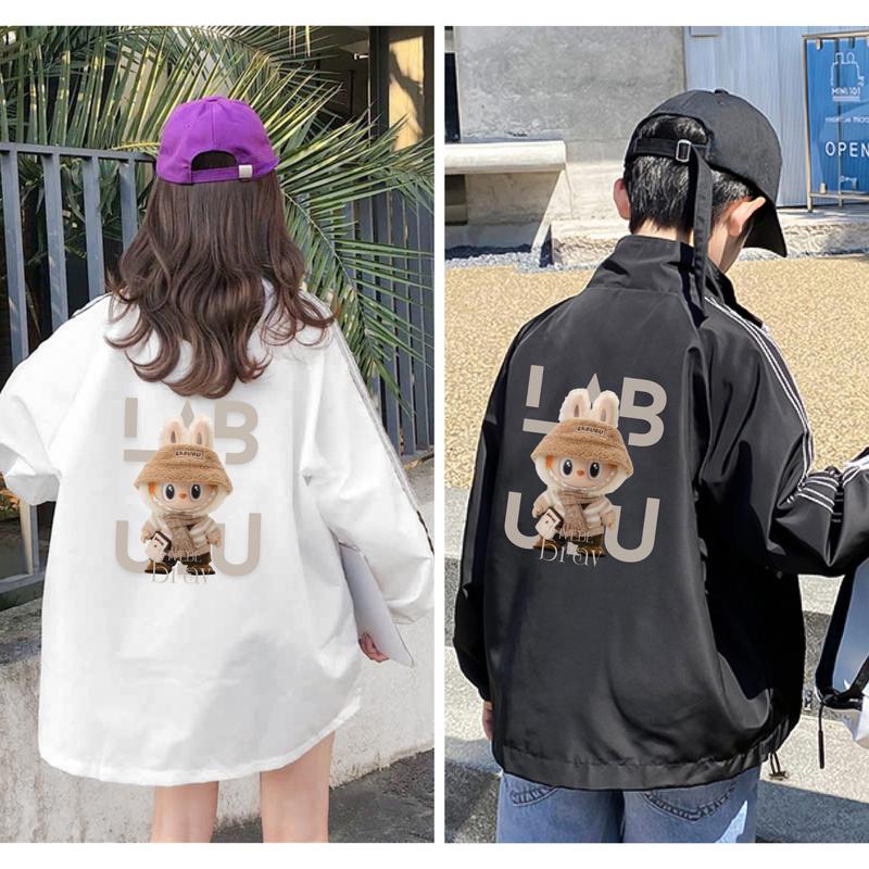 Áo khoác gió bé trai bé gái size đại 0307 14 43kg 2 lớp Fivebe - Chất liệu dù 2 lớp mềm nhẹ