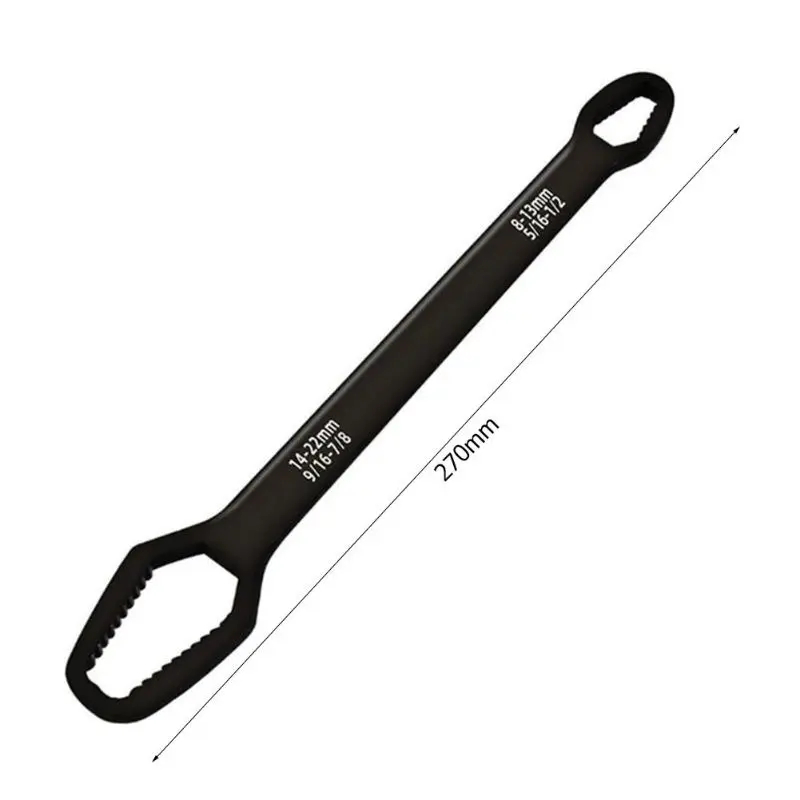 Alloet Kunci Pas Double-Head Key Wrench Ratchet Spanner - RL215 7