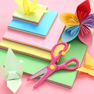 Kertas Origami 100 Lembar Warna Colorful Kertas Lipat Craft & Scrapbook Premium