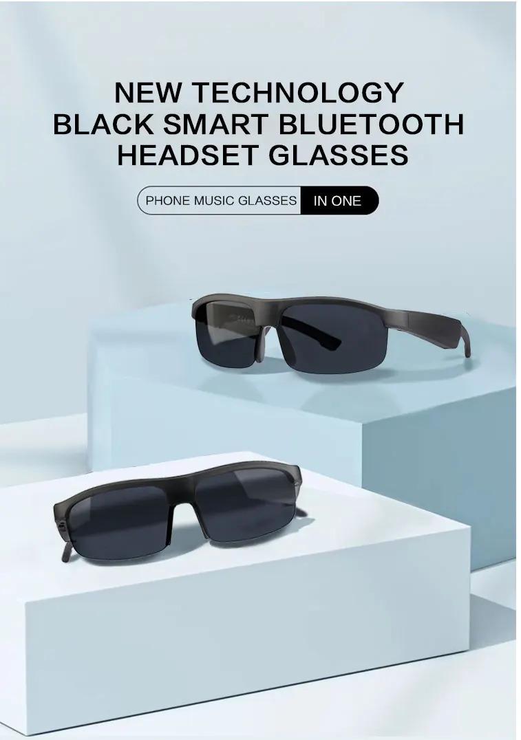 Product Introduction of Smart Glasses Bluetooth Audio Sunglasses Frame Earphone MP3 Headset Anti-Blue Ray Designer Sunglasses 9