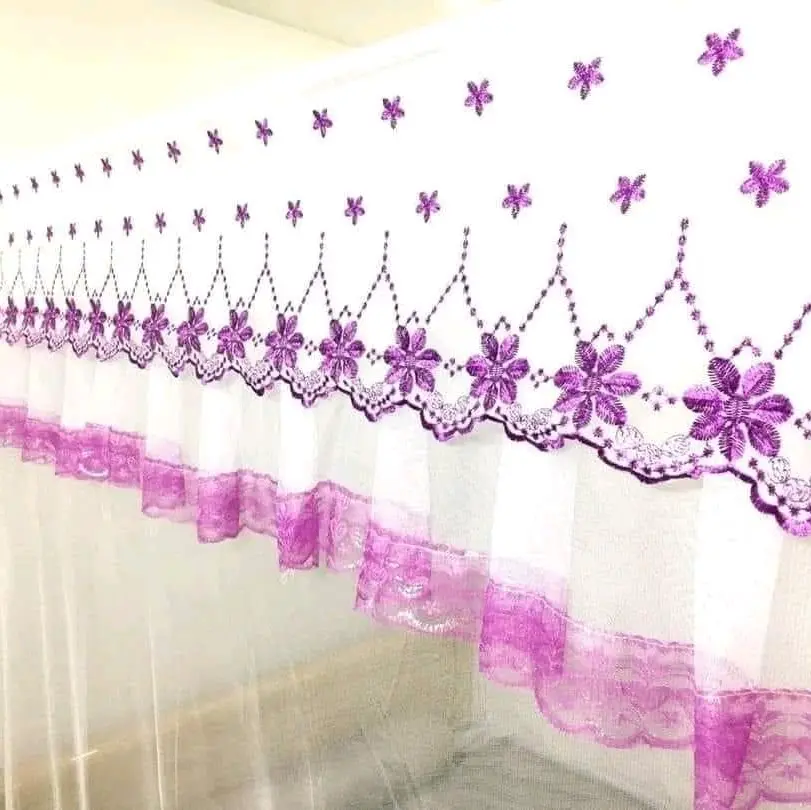 màn dây mắc 4 góc. tuyn lạnh thái zen hoa giá tận xưởng mùng khung  xếp gọn