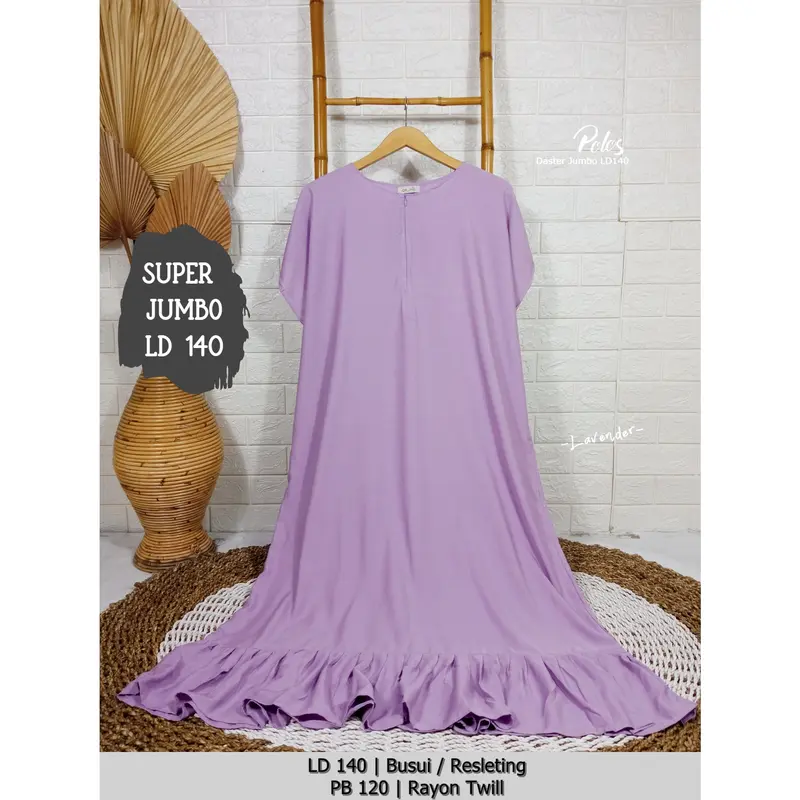Daster Jumbo LD 140 Rayon Twill (Tebal) Best Quality 0