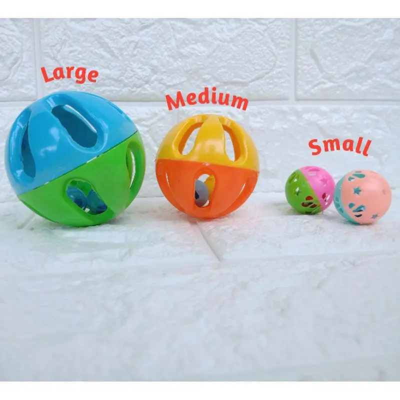 Mainan Kucing Bola Dengan Kerincingan / Mainan Kucing