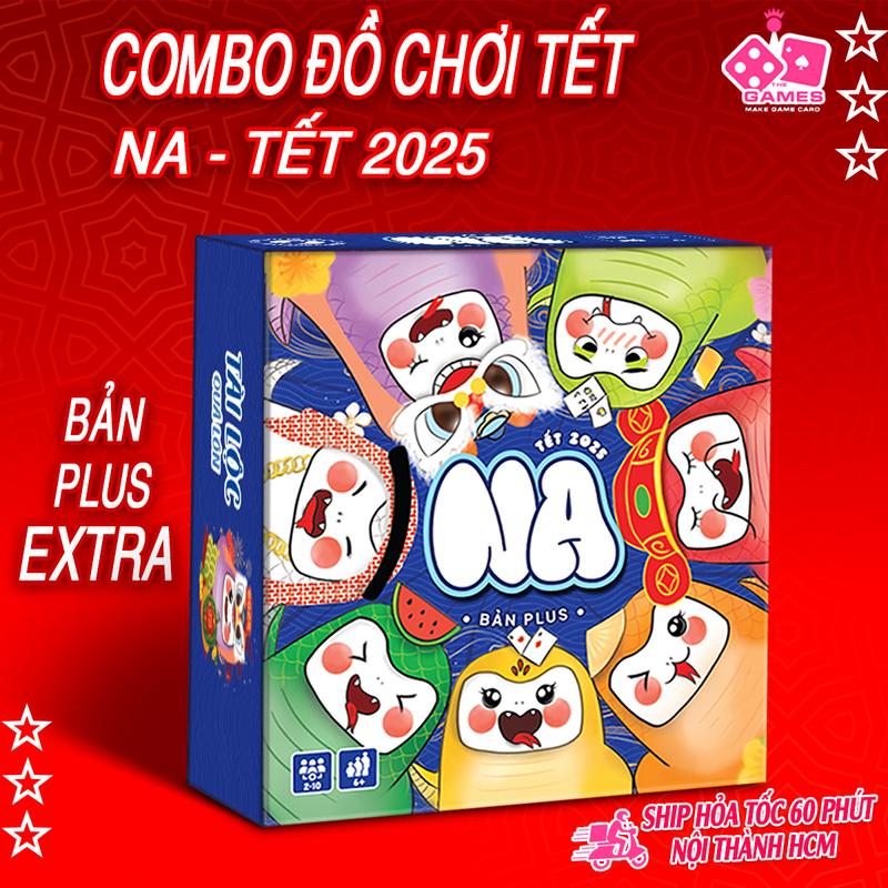 Product Introduction of Combo board game Bé Na chơi Tết 2025 với 3 phiên bản và có 17 trò chơi trong 1 combo tha hồ chơi tết 5